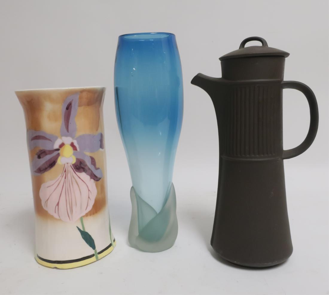 Modern Glass Vase, Pottery (1 of 3)