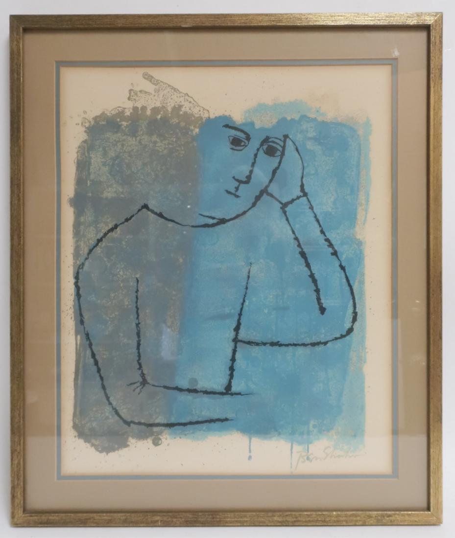 Ben Shahn:  "to days in rooms withdawn and quiet" (1 of 3)