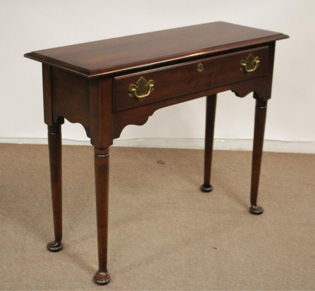 Stratton Cherry Queen Anne Style Console Table