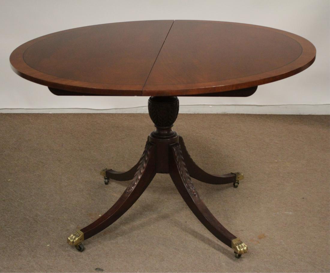 Baker Furniture Mahogany Inlaid Dining Table (1 of 6)