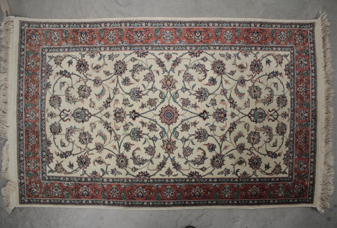 Persian Hand Knotted Wool Area Rug (1 of 4)