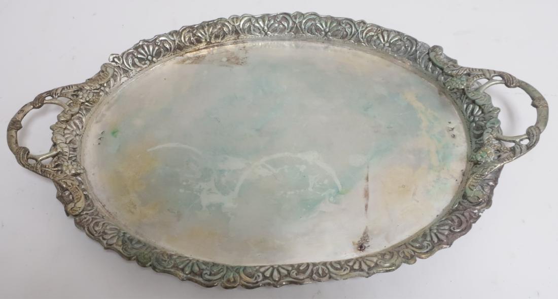 Turkish .800 Silver tray (1 of 3)