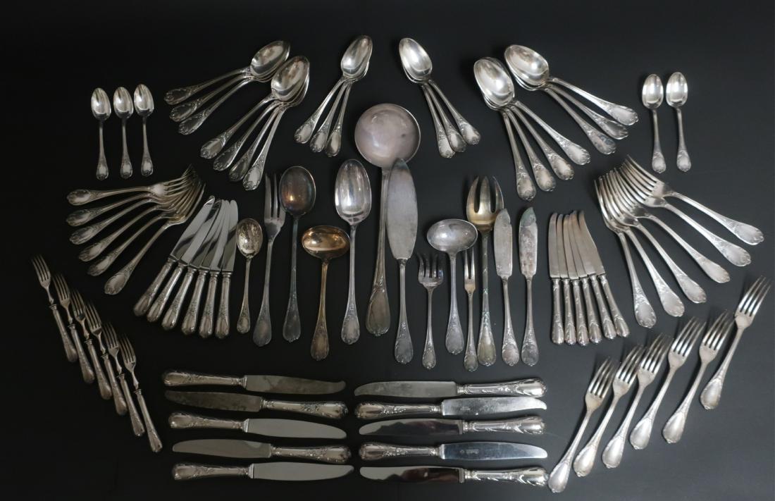 Christofle Silverplate Partial Flatware Service (1 of 1)
