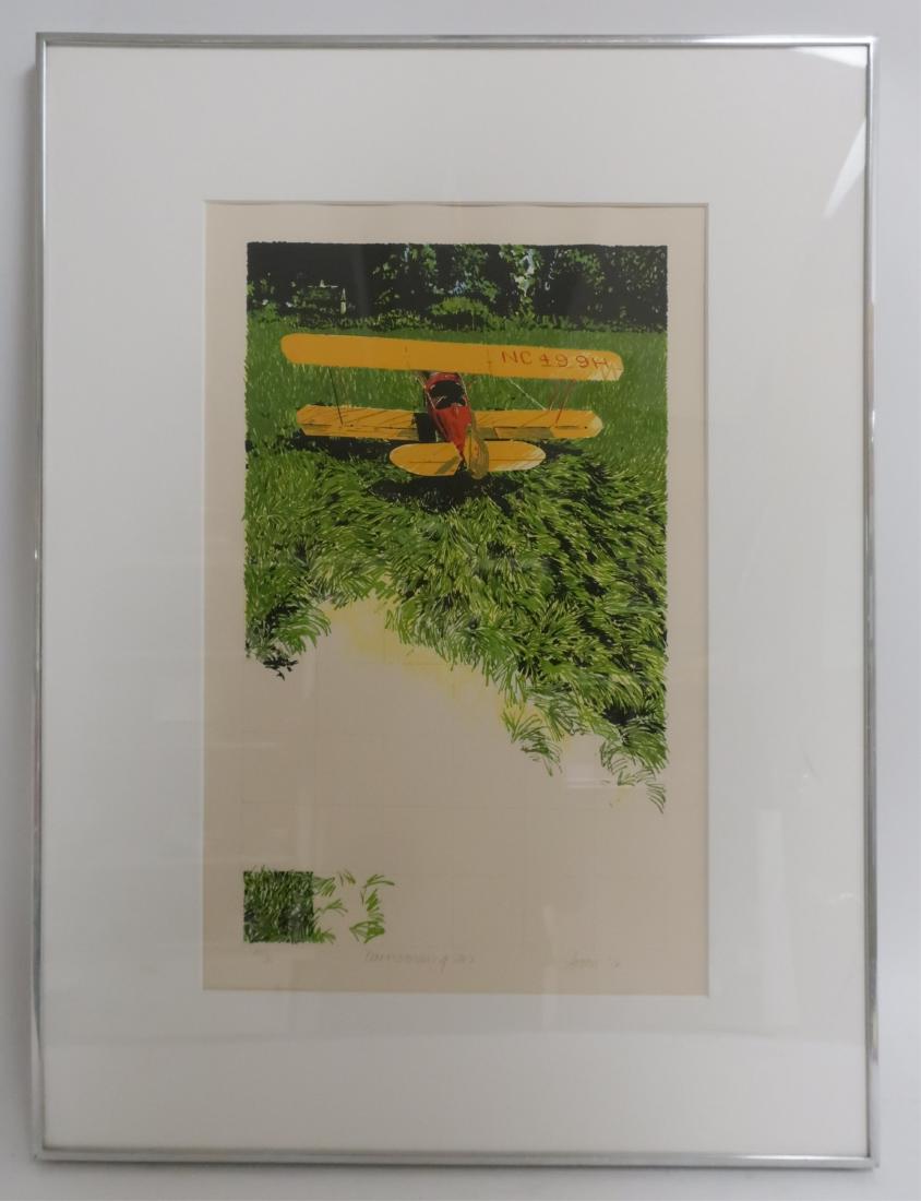 Joyce Arons, "Barnstorming '20s" Lithograph (1 of 1)