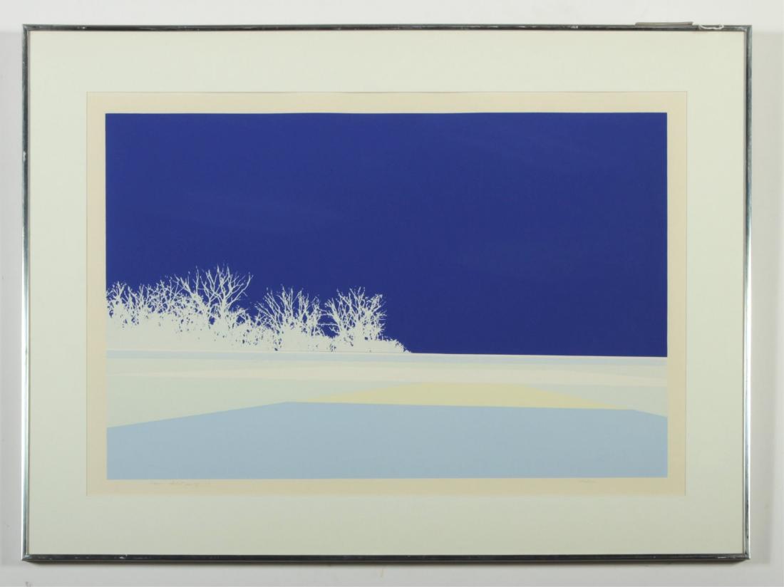Asahina, Snow Silkscreen, 1971 (1 of 3)