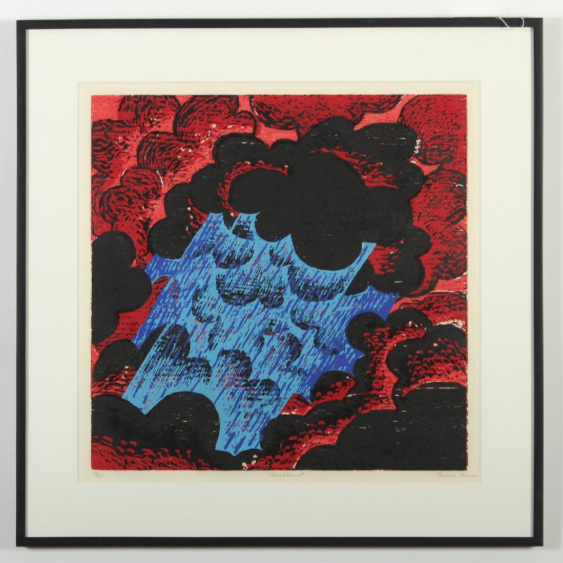 Louisa L. Chase, Cloudburst Etching, 1988 (1 of 4)