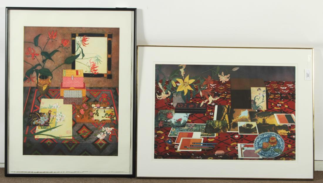 Katja Oxman, Two Aquatints, 1983/88 (1 of 6)