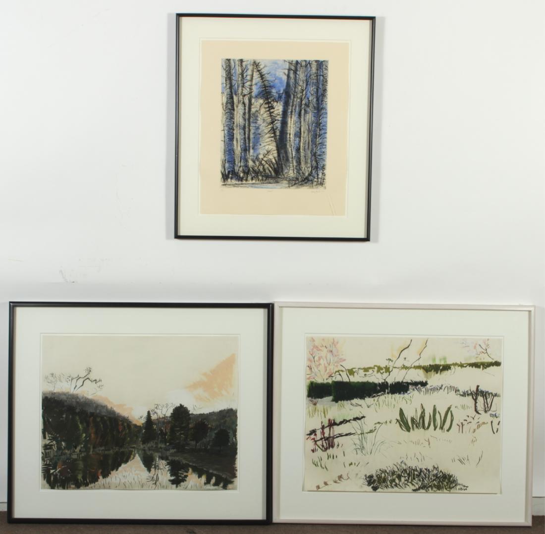 Nancy Brett, Group of (3) Works on Paper (1 of 6)