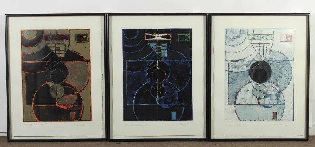 Michael David, (3) Invisible Cities mixed media (1 of 6)