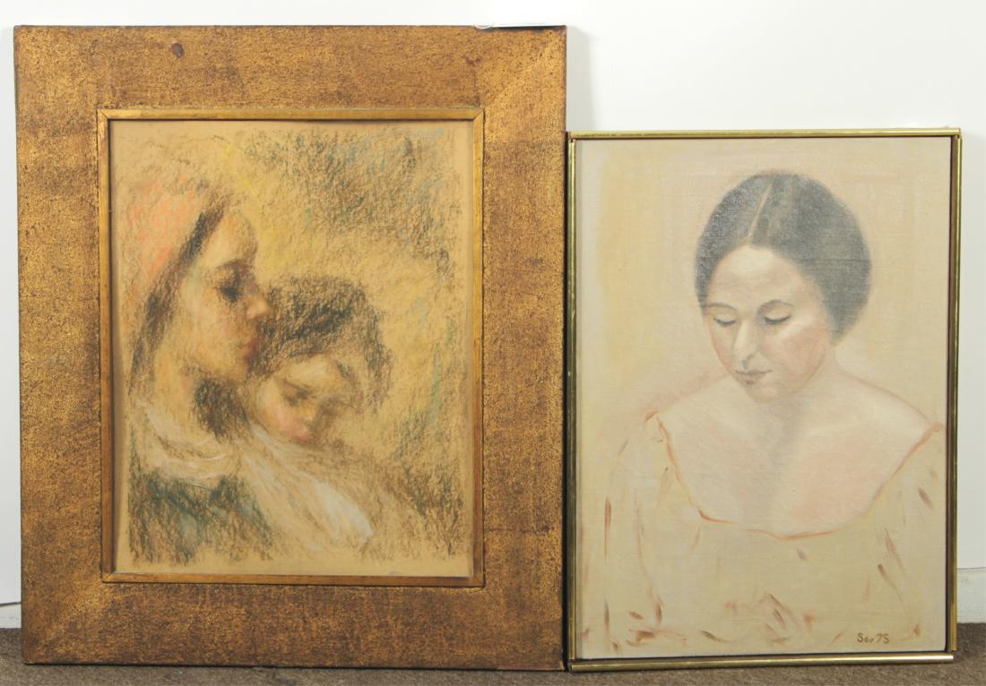 Sevim Eker, Two Portraits (1 of 4)