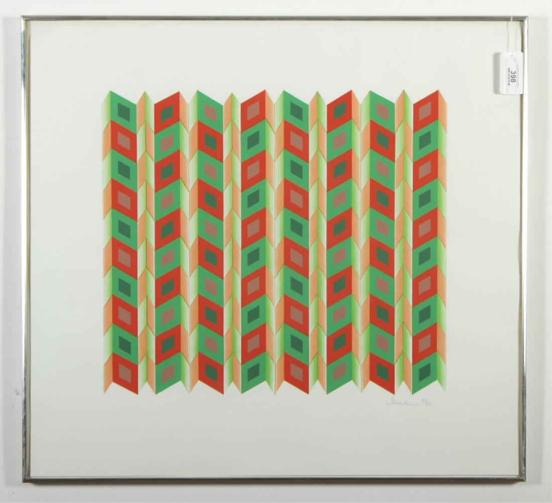 Latimer Sheridan, "Screens" Print (1 of 3)