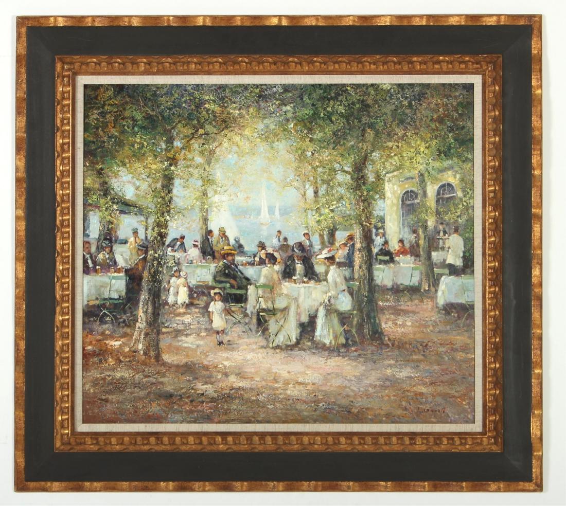 Willi Bauer, Ger., Day at the Park, O/C (1 of 8)