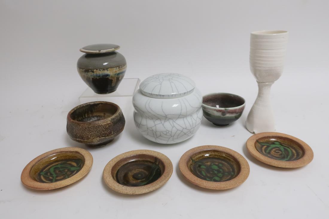 Art Studio Pottery: Various Potters, Forms (1 of 3)