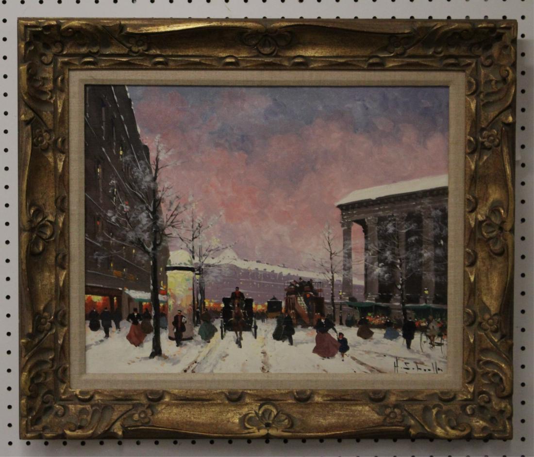 Henri Schaeffer, Blvd. Madeleine Neige, O/C (1 of 2)