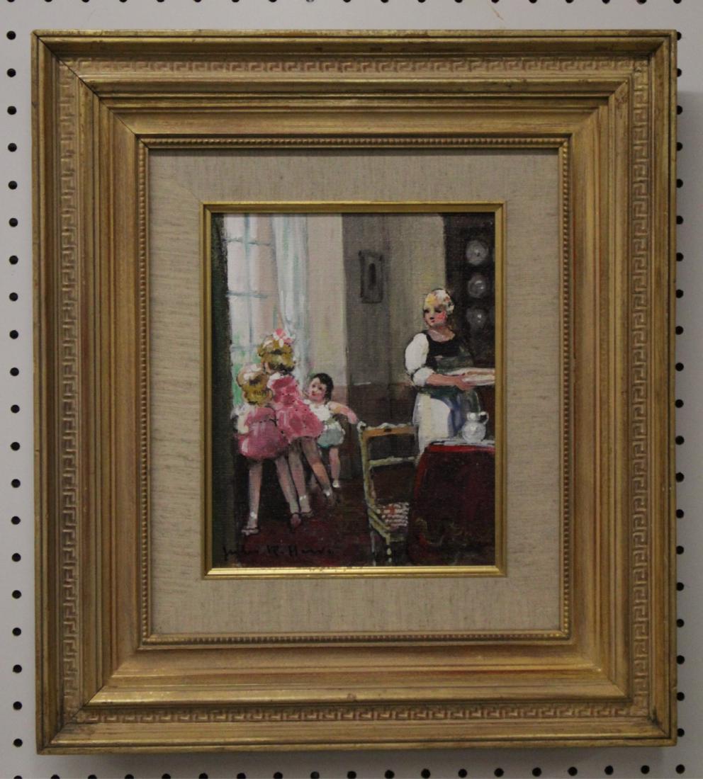 Jules René Hervé, Looking out the Window, O/C (1 of 3)