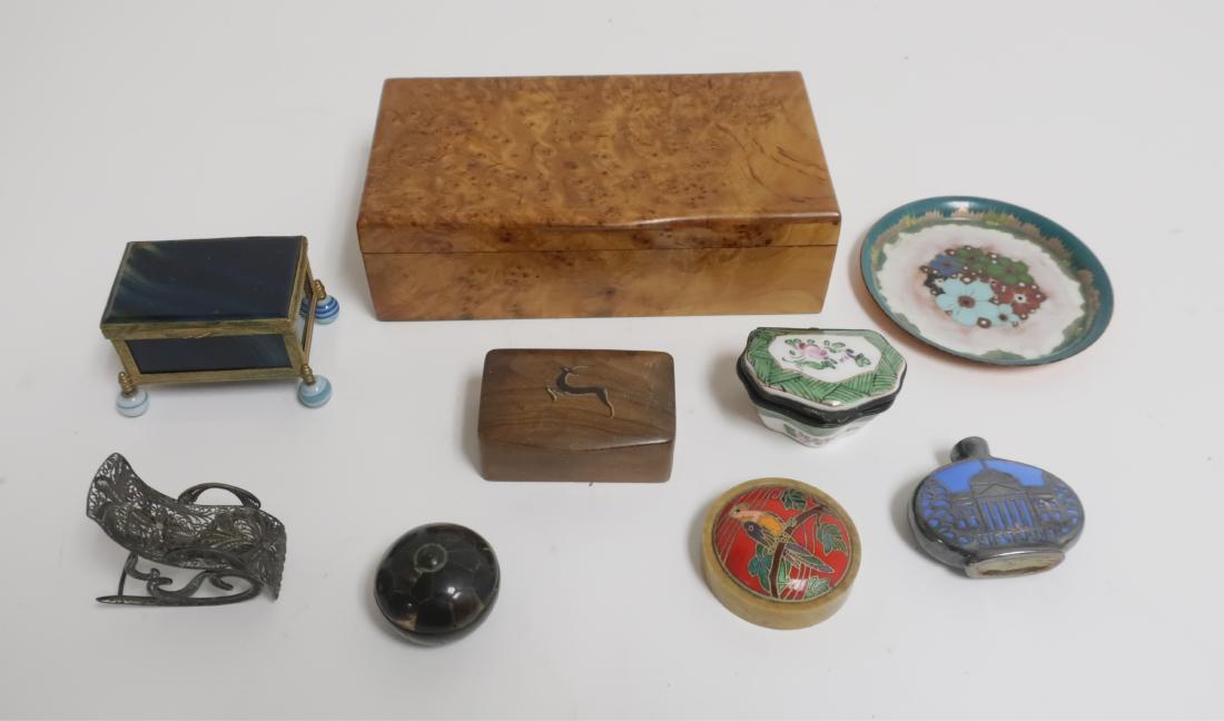 Lot of Small Decorative Cabinet Articles (1 of 2)