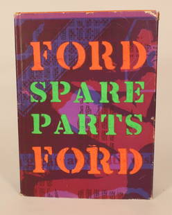 Charles Henri Ford, SPARE PARTS, Limited Edition: Charles Henri Ford, American, 1908-2002. SPARE PARTS. New View Book/, printed by Vassily Papachrysanthou in Greece, 1966. 1st. Edition, Dust Jacket and Decorative Cloth, numbered 535 of 850 copies iss