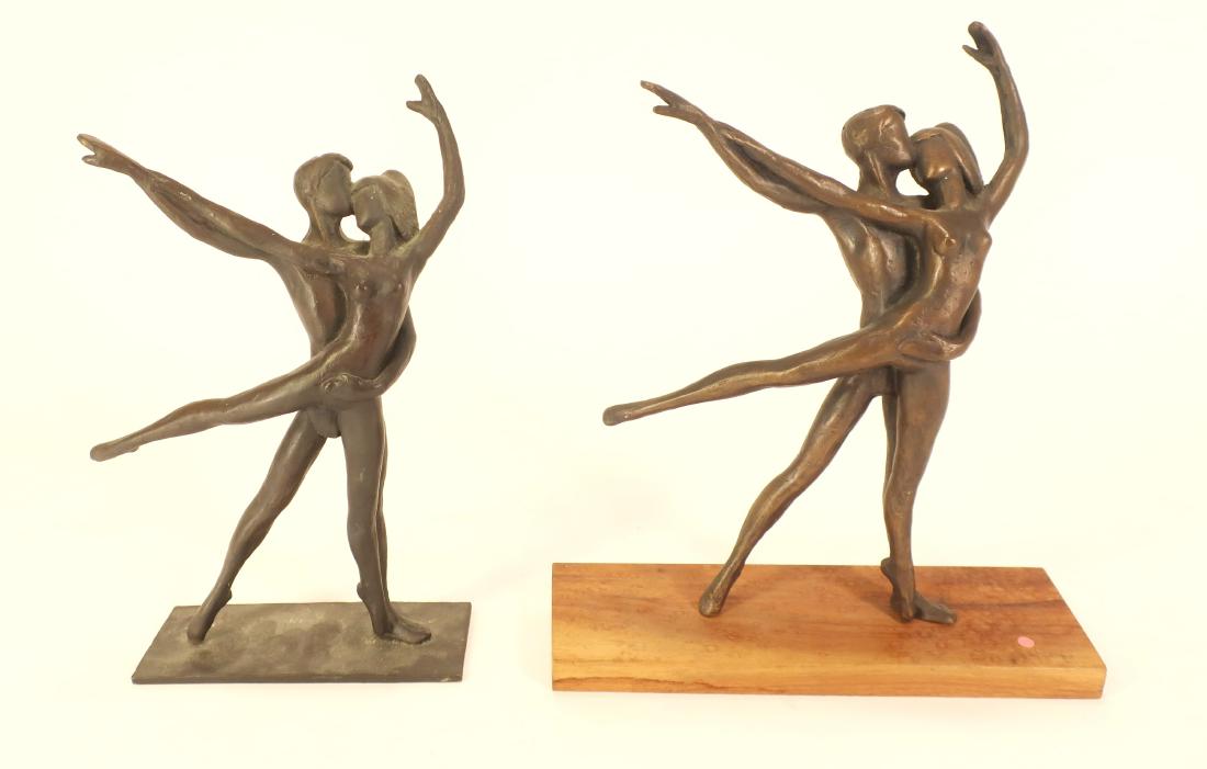 Fernand Fossagrives Two Pairs of Bronze Dancers (1 of 5)