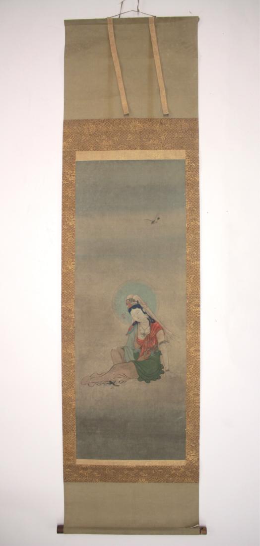 Asian Scroll of Goddess of Mercy (1 of 6)
