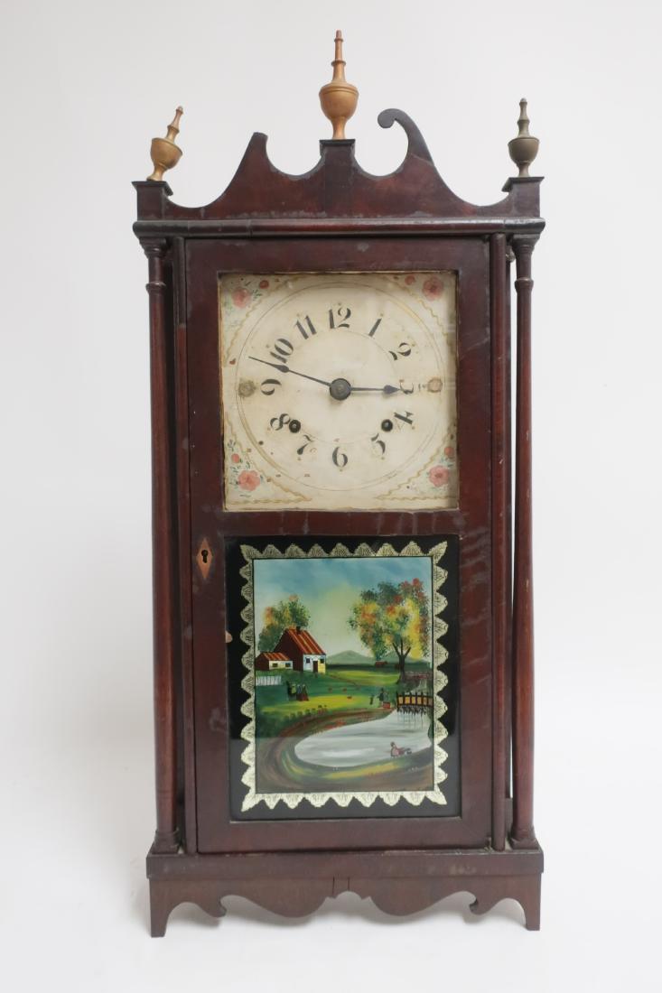 Pillar & Scroll Striking Mantel Clock (1 of 7)