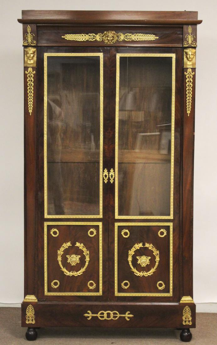 Russian or French Empire Bookcase - Bibliotheque (1 of 12)