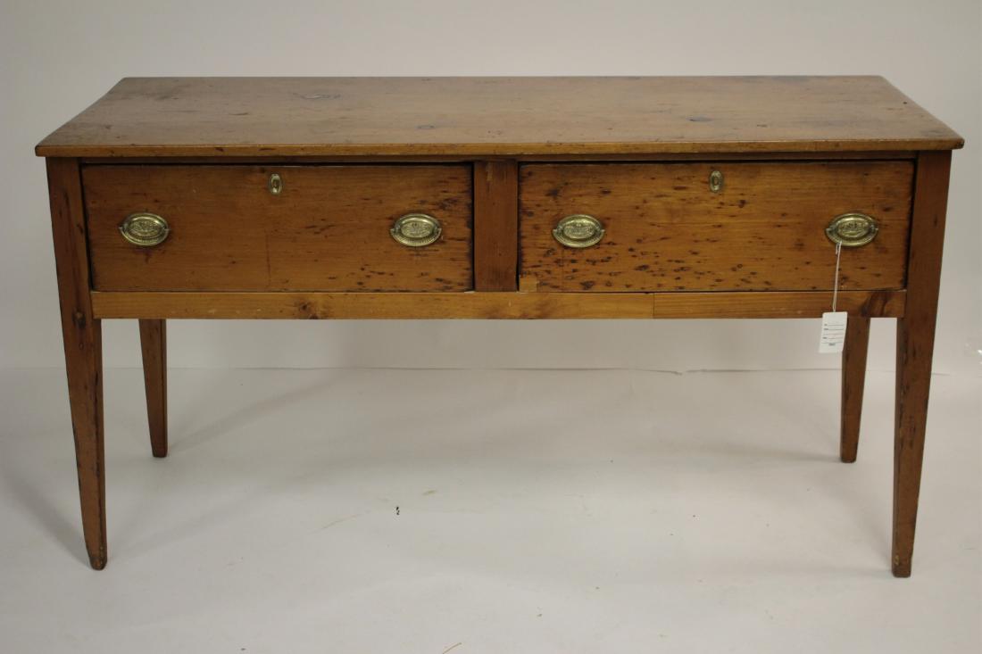 Rustic American Country Pine Sideboard (1 of 4)