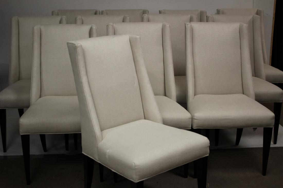 12 Robert Allen Group Upholstered Dining Chairs (1 of 5)