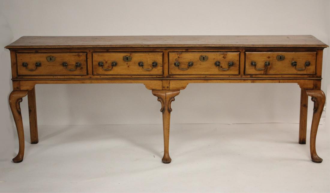 English Country Queen Anne Style Sideboard (1 of 5)