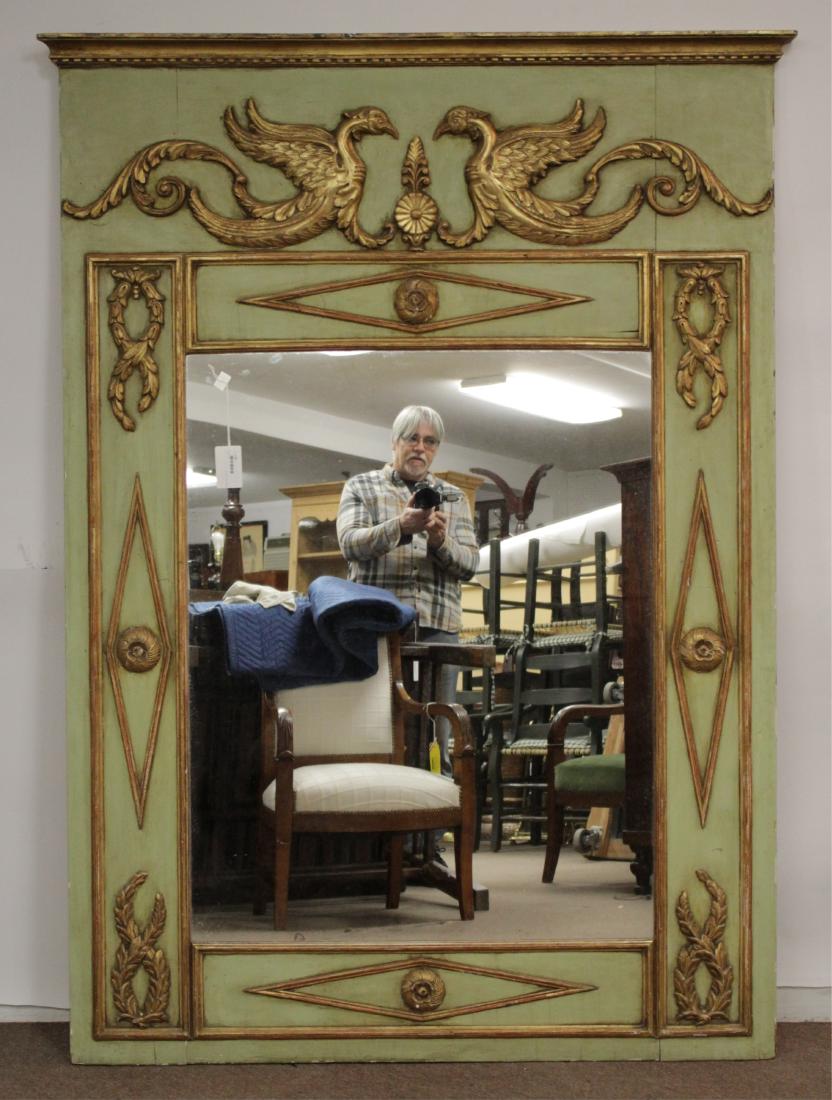 Very Large Louis XVI Style Mirror (1 of 7)