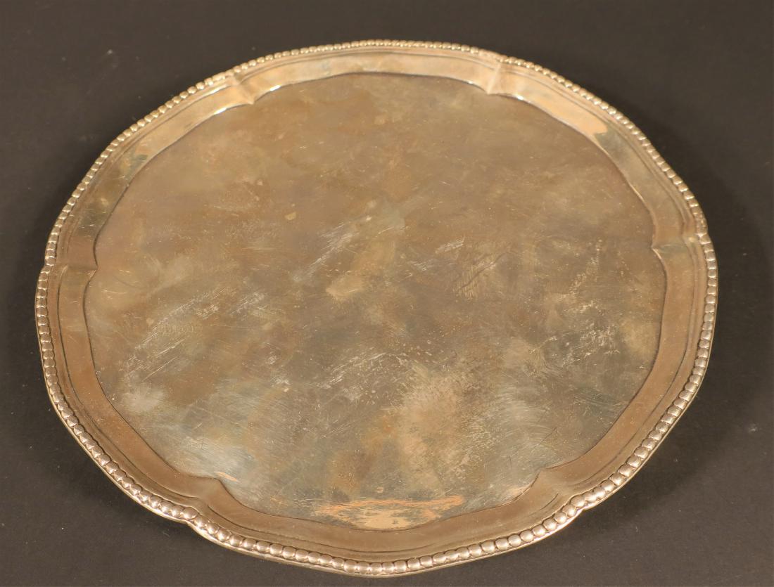 George III Silver Salver, London 1770 (1 of 4)