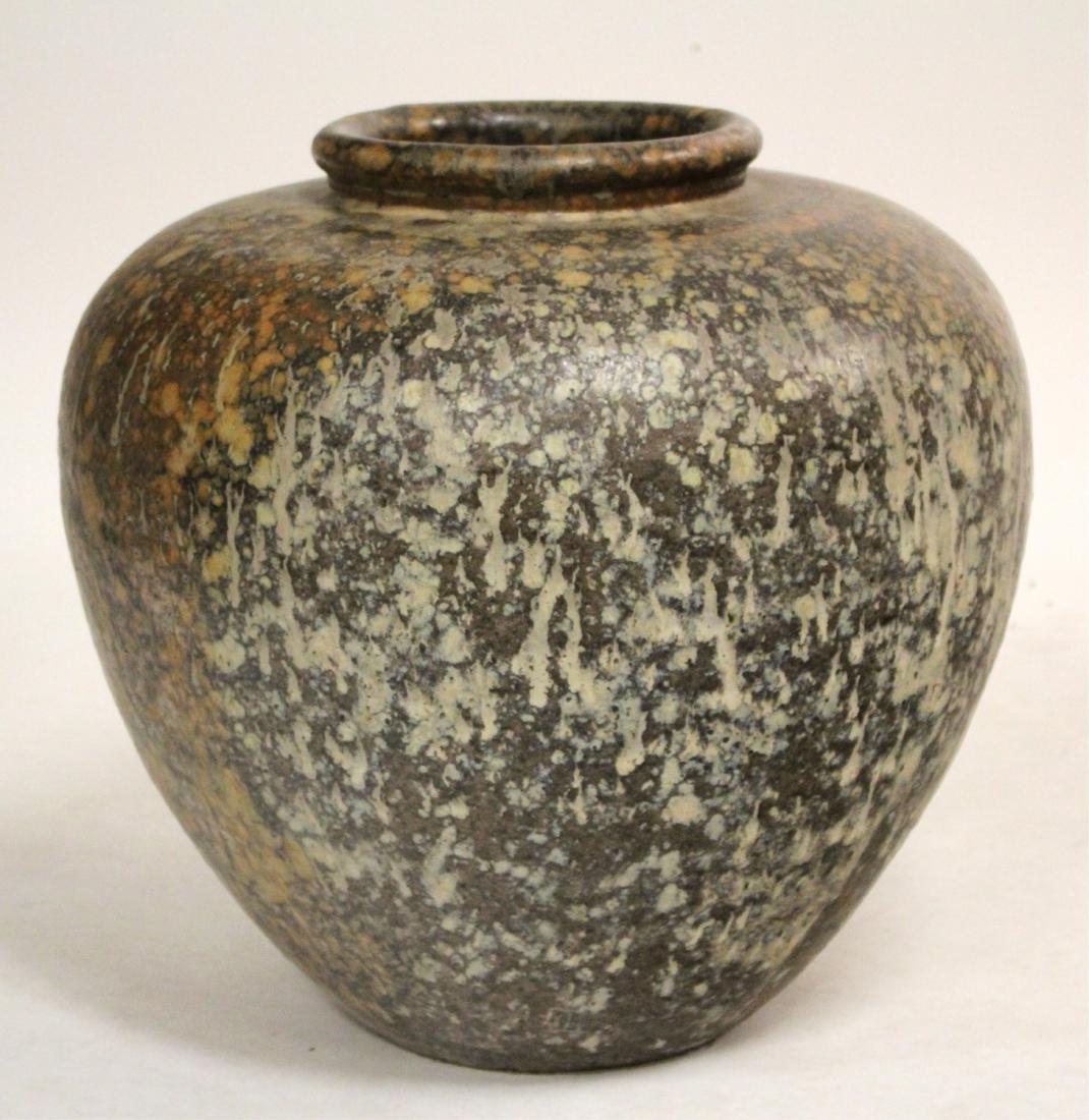 Large Art Pottery Vase by Nakayama, Glasser (1 of 6)