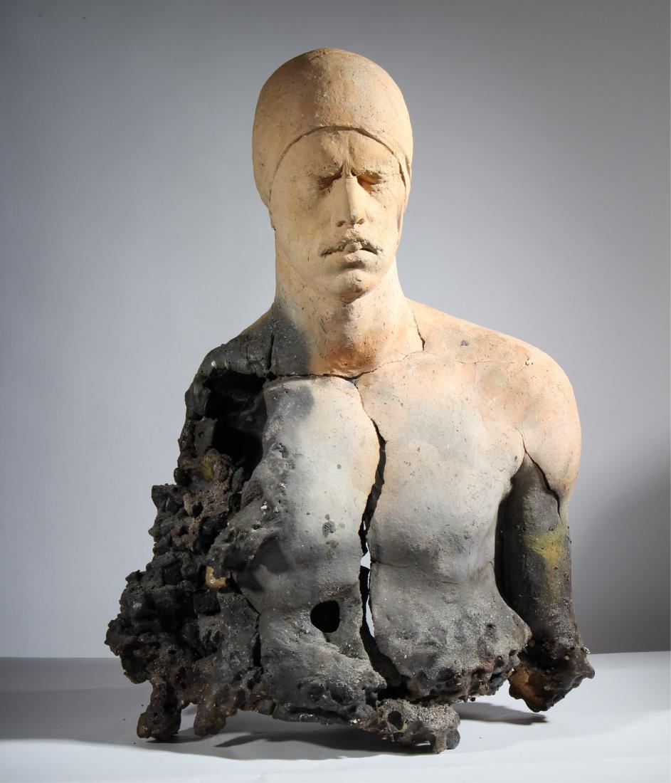 Gyorgy Fusz (Hungary b. 1955) Figural Pottery (1 of 9)