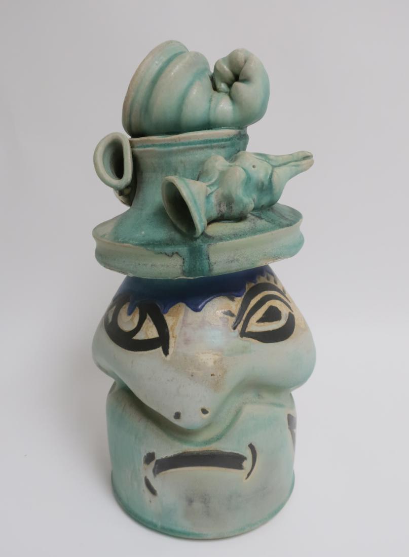 George Johnson Art Pottery Large Lidded Jar (1 of 4)