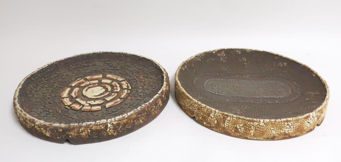 Robert Sieminski Art Pottery, Two Platters (1 of 6)