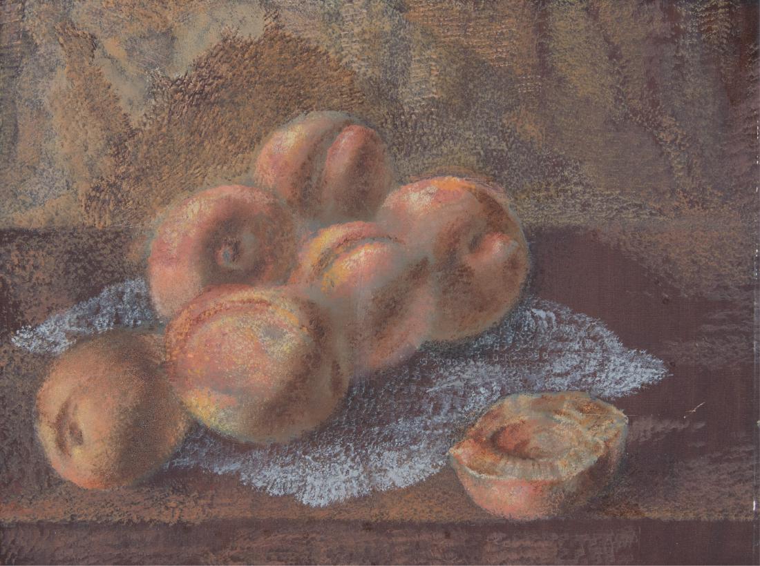 Anatol Shulkin "Still Life with Peaches" O/B (1 of 3)