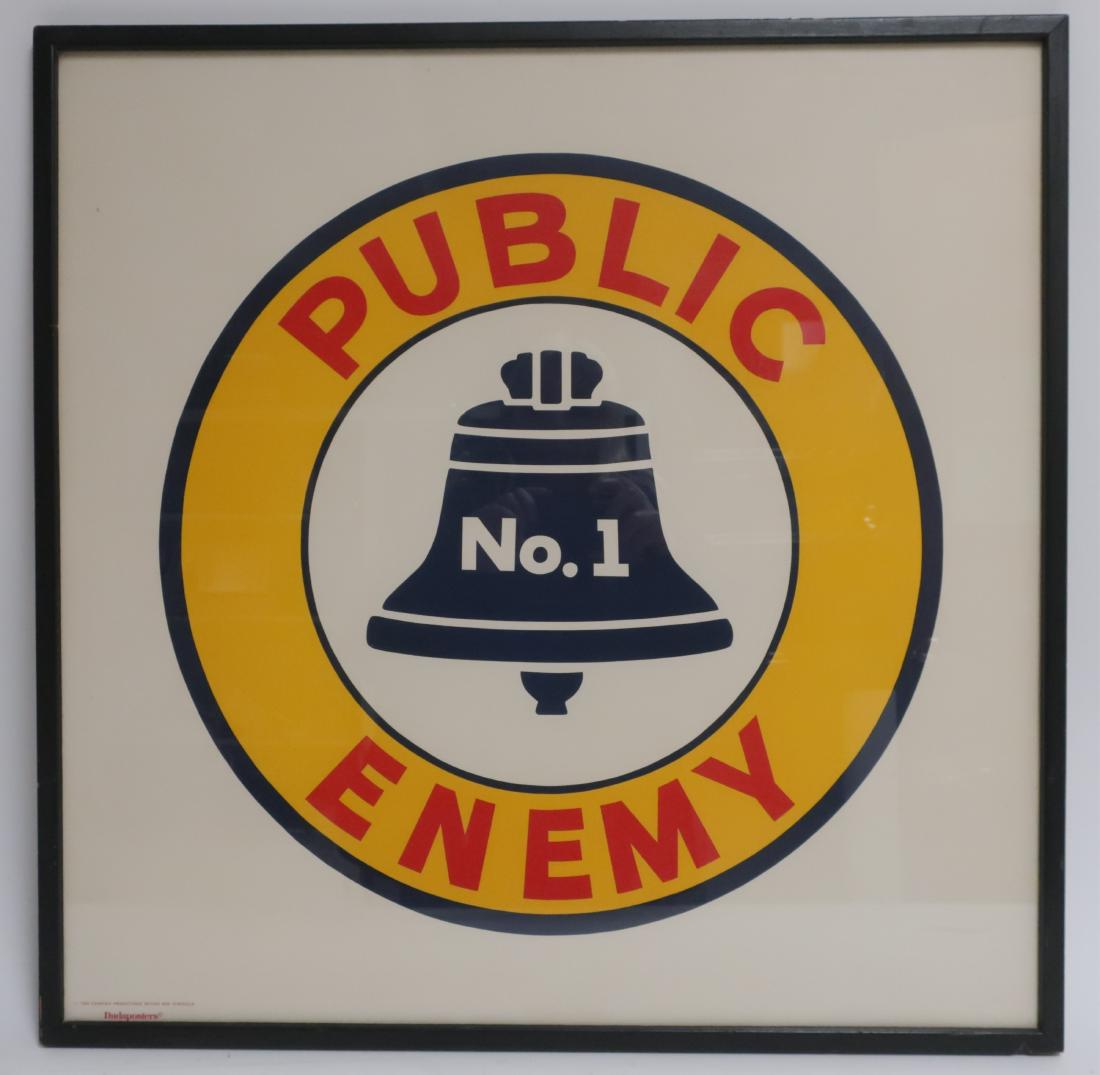 Pop Art Poster "Public Enemy No. 1" (1 of 3)