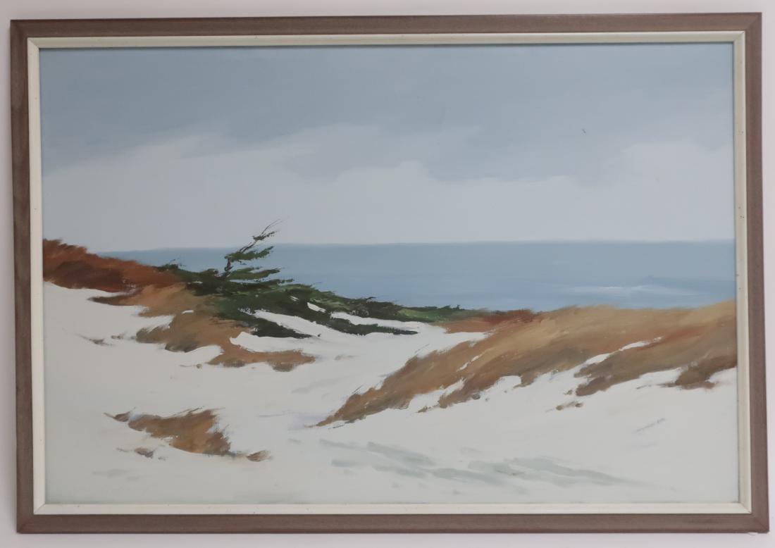 John Mulcahy  1931-2012 Cape Cod Dunes O/C (1 of 5)