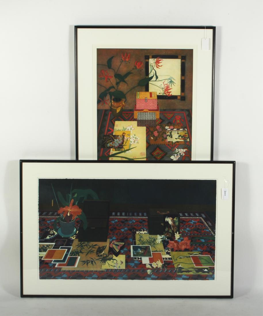 Katja Oxman, Two Modern Etchings, 20th c (1 of 4)