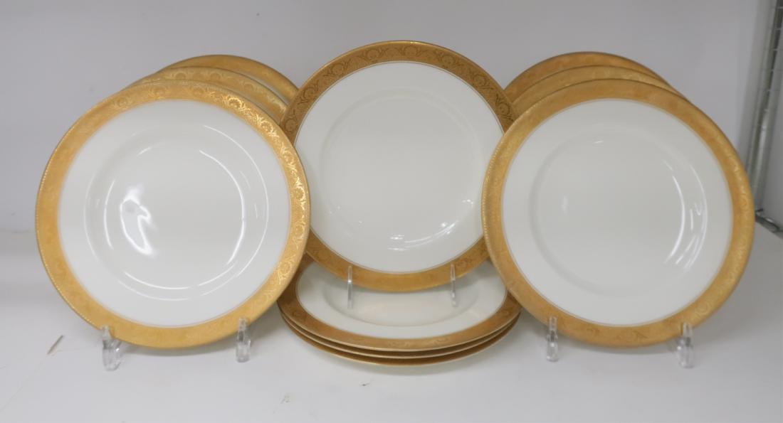 Set 11 Royal Worcester Lunch Plates, Marked: 9" diameter ROCO7306/11 WT