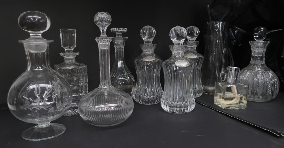 Glass Decanters, Oil Lamp, Martini Pitcher & Other: tallest; 12 h shortest; 5.25 h QSKH7432/10 WT