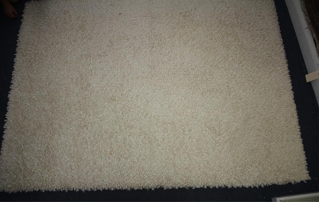 New Zealand Shag Sheep Wool Rug 5'6" x 8: 5'-6" by 7'-9" Property from the estate of Philip Roth. Philip Roth was born in Newark New Jersey on 19 March, 1933. The second child of second-generation Americans Bess and Herman Roth, Roth grew up 