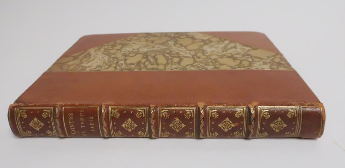 Contes Du Temps Jadis Book: Contes du temps jadis illustrated de U. Brunelleschi, limited to 400 copies, this one is not numbered. G.Kadir, Paris, 1912 9.5" x 12" Property from the Estate of Rosalie Coe Weir (ROCO8567)(GO)