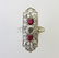 Cartier - Ruby & Diamond Cocktail Ring - 6