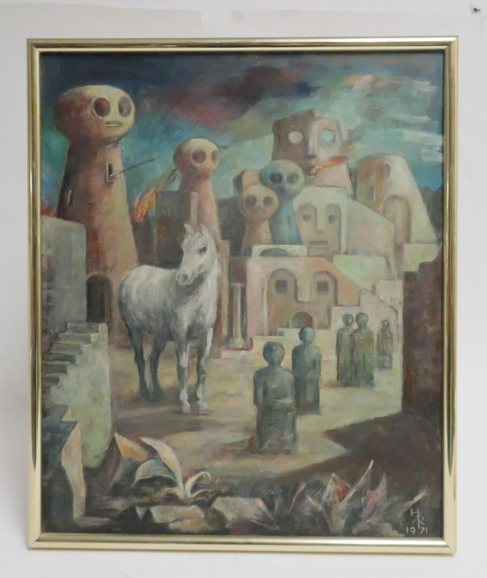 Modern Surrealistic O/B Signed HR (1 of 1)