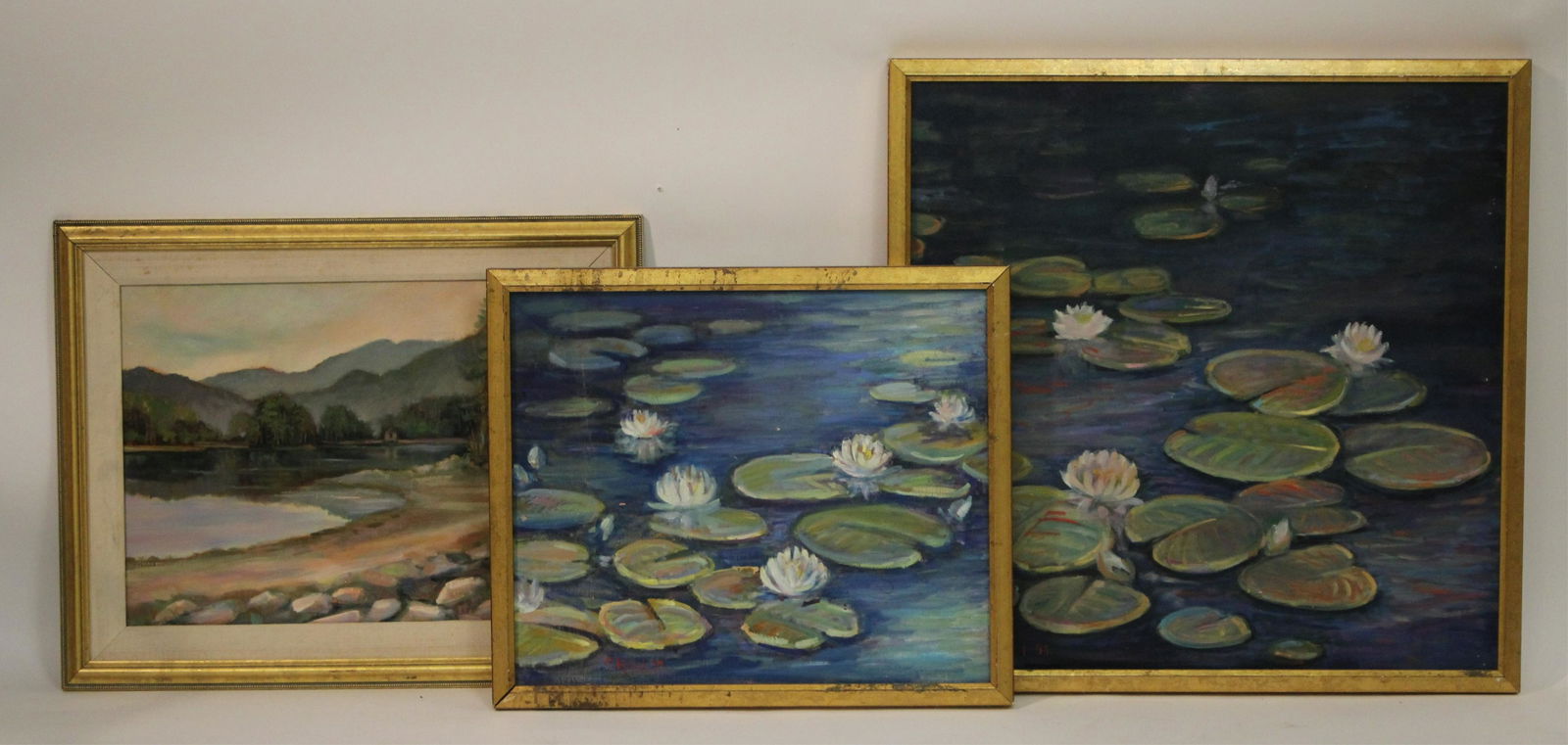 3 Sandra Rubel O/C: Waterlillies; Woodstock (1 of 3)