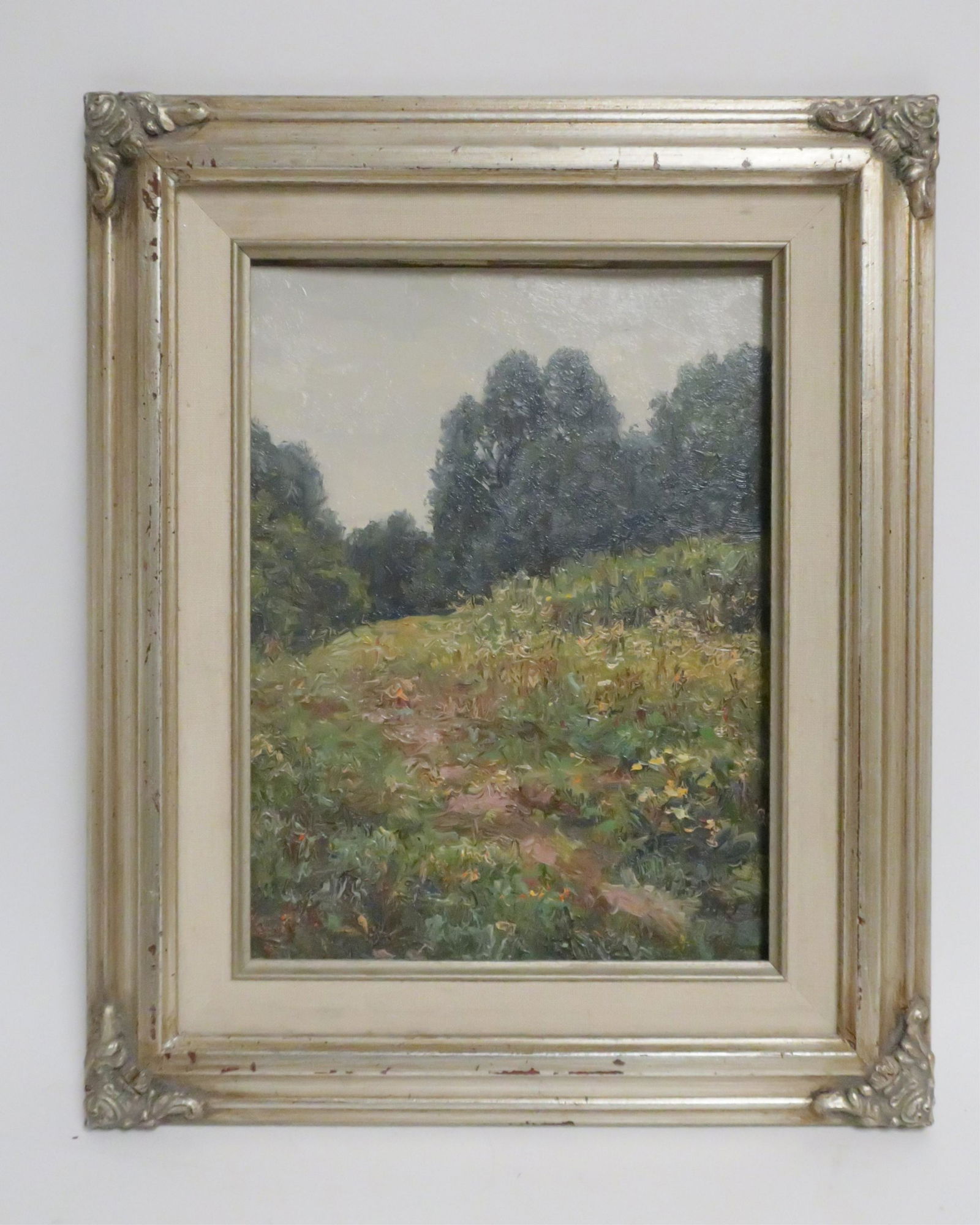 European Tree Lined Landscape W/ Flower Field O/B (1 of 6)