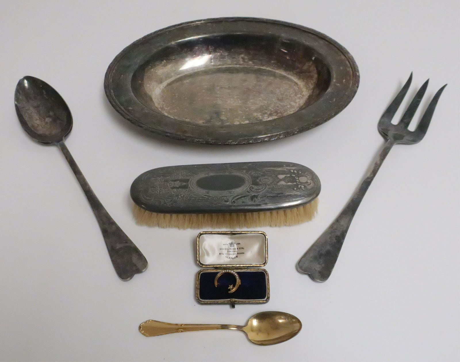 15k Gold & Seed Pearl Brooch + Others (1 of 2)