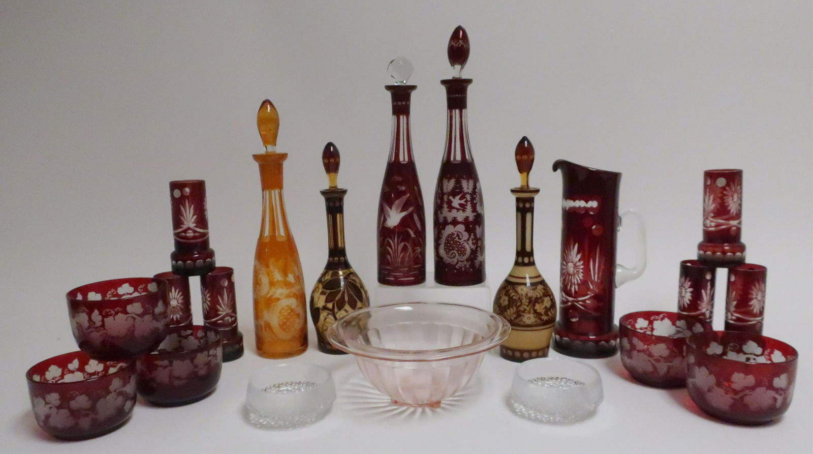 20  Pieces of Clearly Colored Glass (1 of 2)