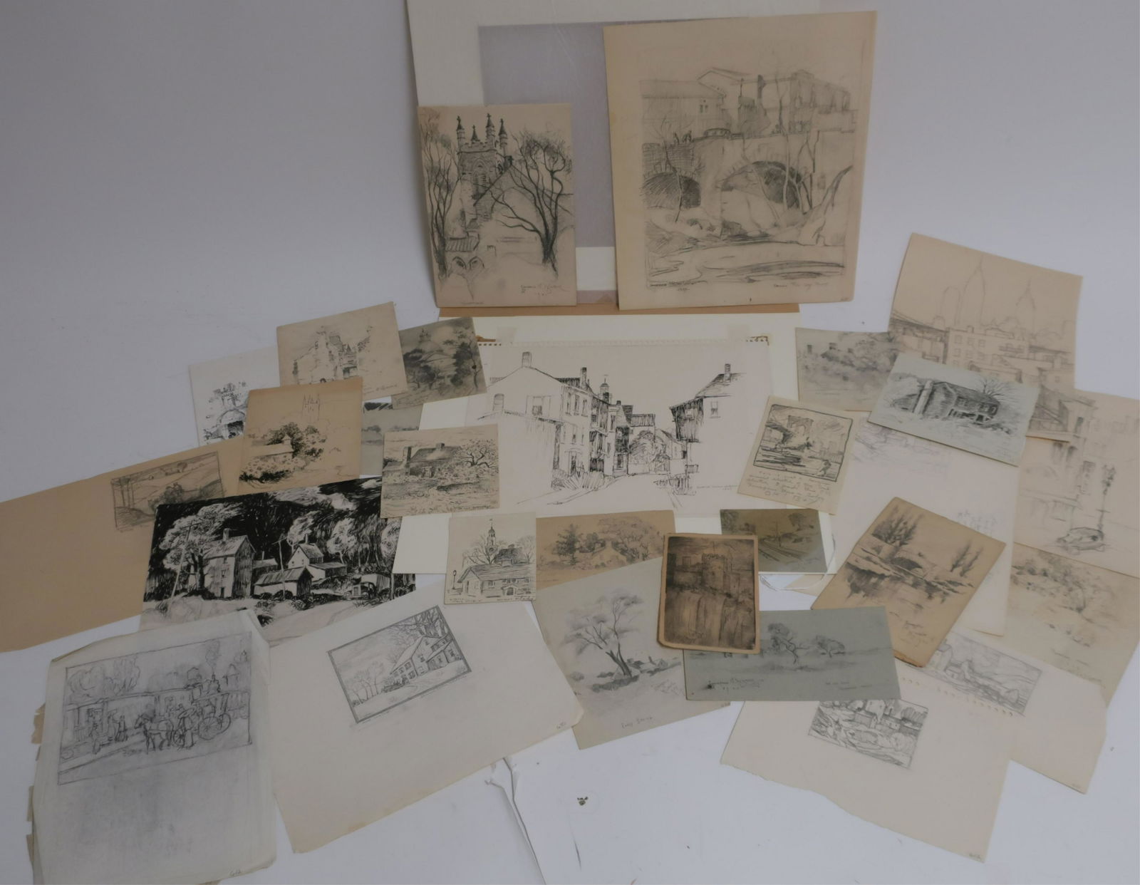 Lawrence N. Wilbur, Amer. 30 Landscapes (1 of 2)