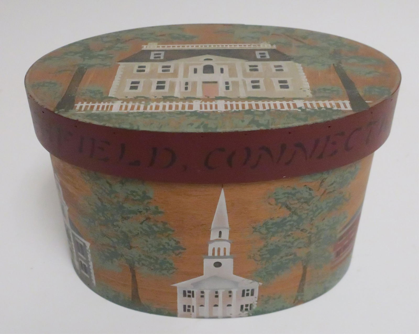 Litchfield CT ox Stenciled by Betty MacLaren (1 of 2)